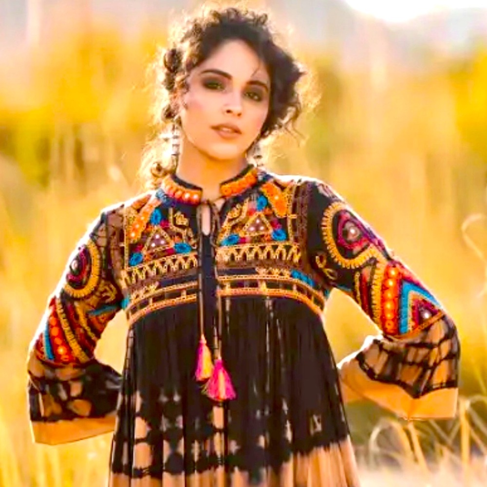 Embroidered dress